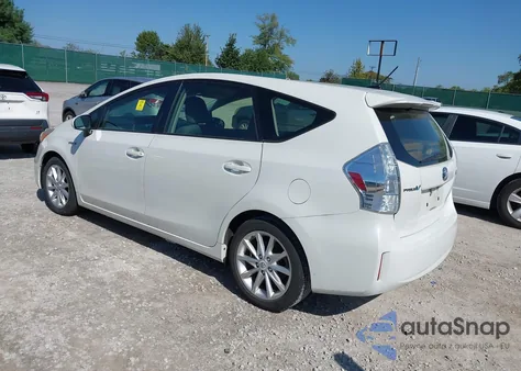 2012 Toyota Prius V Five из США, поврежденный, VIN JTDZN3EU8C3112845
